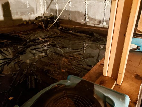 Crawlspace Water Cleanup in Delray Beach